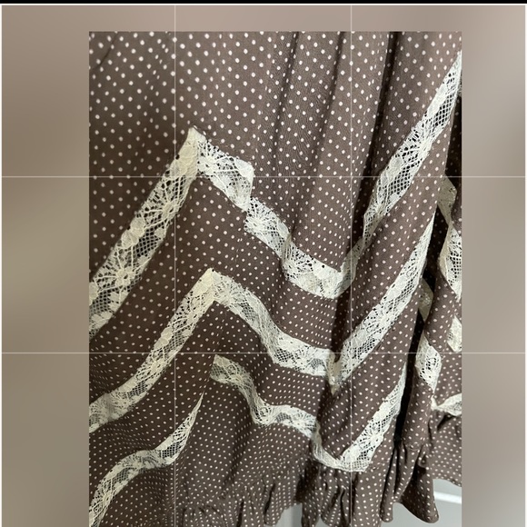 Vintage free people dress lace insert XS/tp - Picture 4 of 4